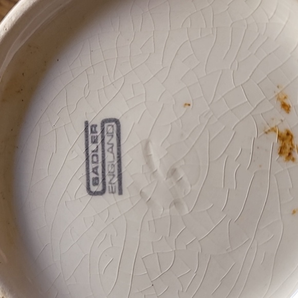 Vintage Sadler Blue Willow Jam Jar - Picture 4 of 4